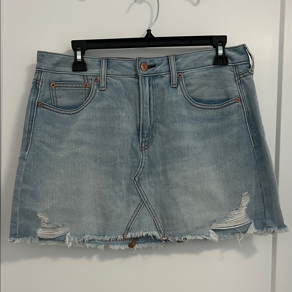 American Eagle Denim Mini Skirt